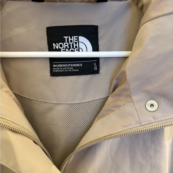 The North Face Women's Beige Rain Jacket - Picture 2 of 5